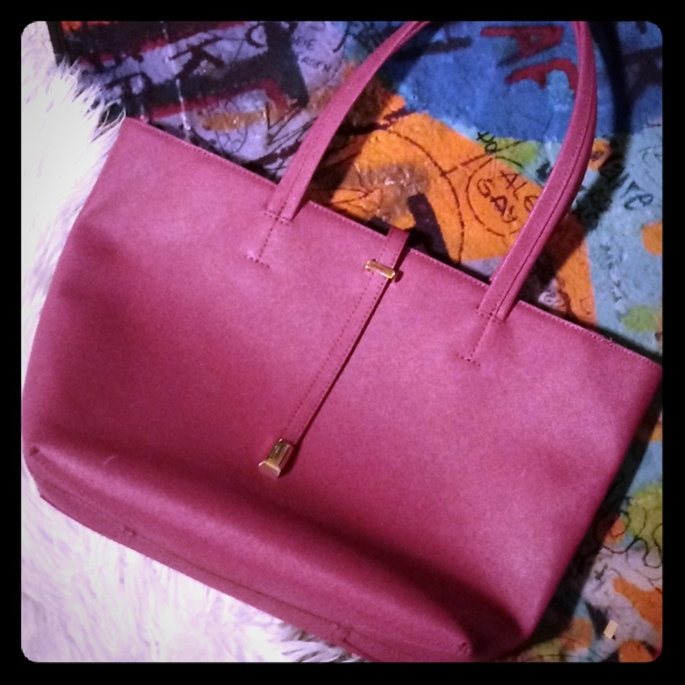 Vince Camuto Pink Tote Bag